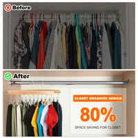 Wooden Hat Hanger Closet Organizer