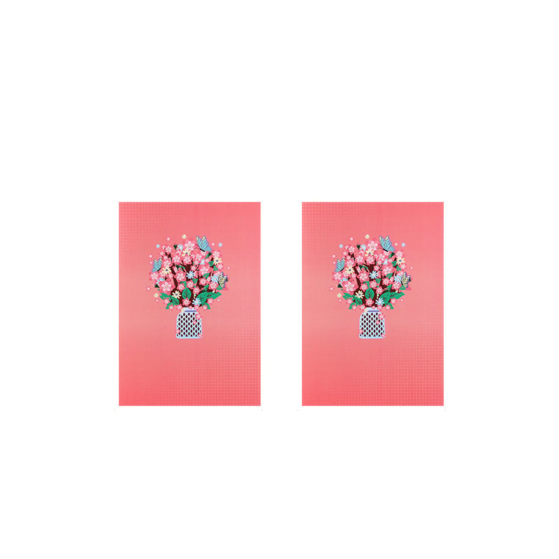 3D Handmade Bouquet Greeting Card