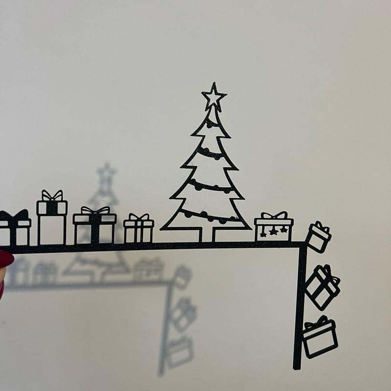 Festive Christmas Door Ornaments Decoration
