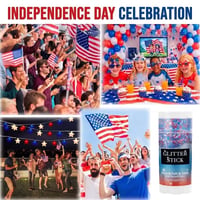 Patriotic Glitter Stick – Red, White & Blue for Hair & Body