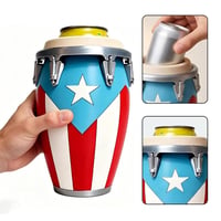 Conga-Style Can Holder