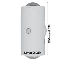 Smart Motion Sensor Wall Lamp with Colorful Gradient