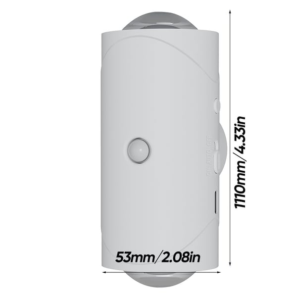 Smart Motion Sensor Wall Lamp with Colorful Gradient