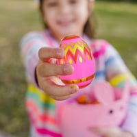 24 Pack Prefilled Easter Eggs with Squeeze Toys
