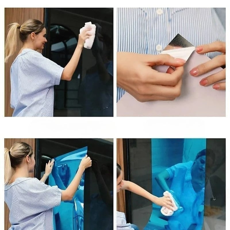 Peel and Stick Mirror Wall Tiles