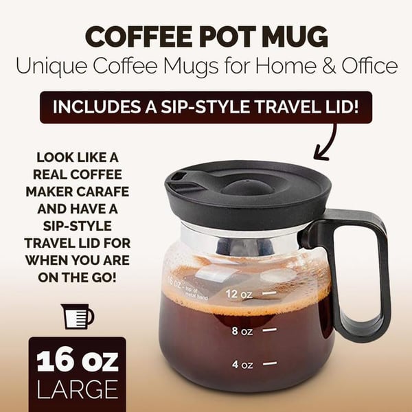 Sakerplus Coffee Pot Mug