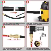 Sakerplus Extractor Hose Kit for Shop Vac