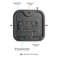 Aless™ Hangable Standalone Square Clock