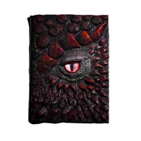 🐉Dragon Eye 3D Embossed Journal - Handmade Resin Engraved Notebook🐉