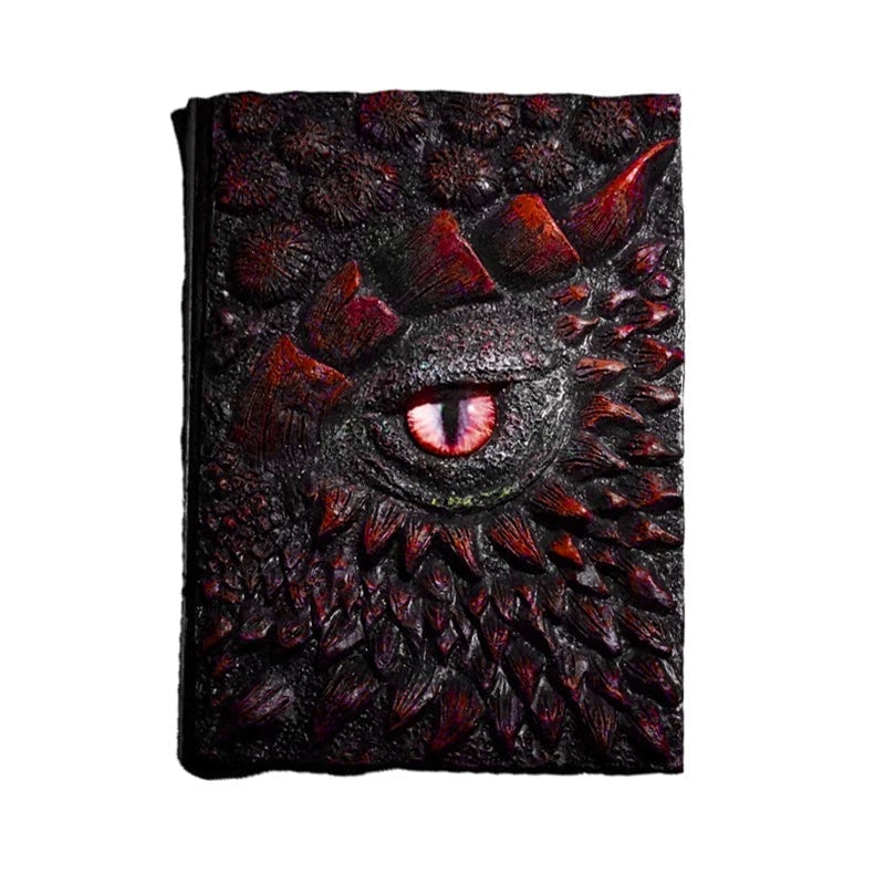 🐉Dragon Eye 3D Embossed Journal - Handmade Resin Engraved Notebook🐉