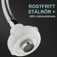 Stänkskyddat kranhuvud