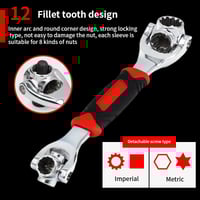 52 in 1 Universal Socket Spanner Wrench