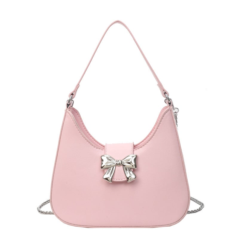 Schulter-Achseltasche mit Schleife