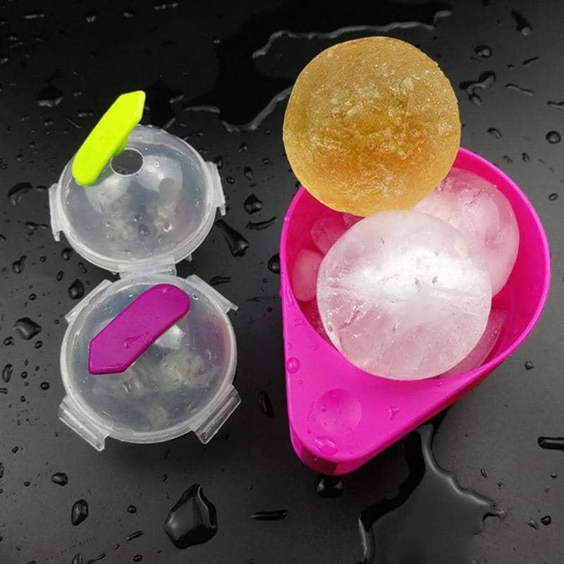 Kreative kugelförmige Eisschale, 4 oder 8 Stück