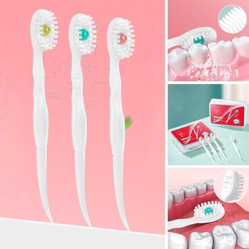 Portable Disposable Mini Toothbrush