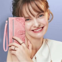 Embossed Phone Leather Case
