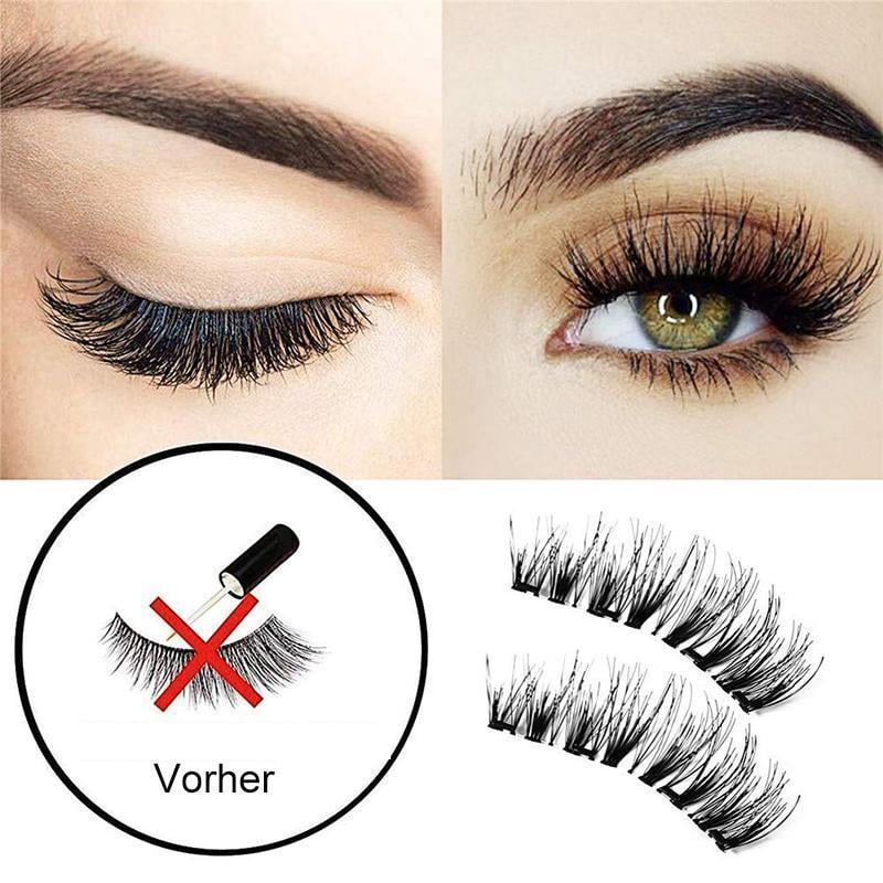 3D Quantenmagnetisches Wimpernset