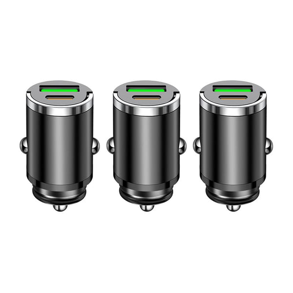 Metal Pull-Ring Invisible Fast Car Charger