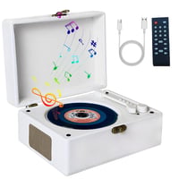 Sakerplus Rechargeable Leather CD Player