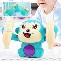 Abe der slår kolbøtter spædbarnslegetøj