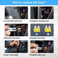 Assorted Automotive Blade Fuse Set