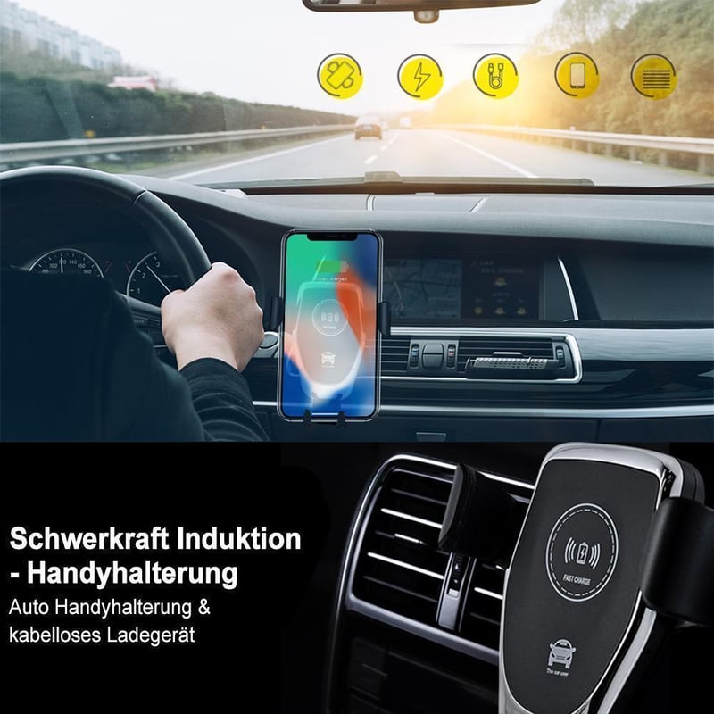 Universal Auto kabelloses Ladegerät mit kabellosem Empfänger