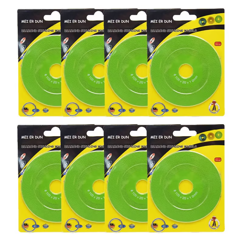 Rock slab grinding disc