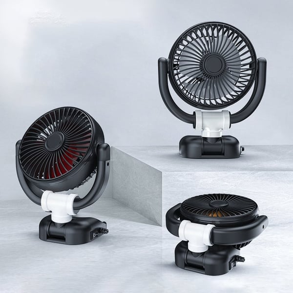 Mini ventilateur de voiture USB double tête amélioré