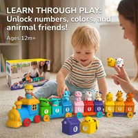 Montessori Digital Train Adventure Set