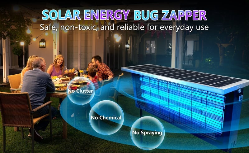 Solar Bug Zapper Outdoor🌞