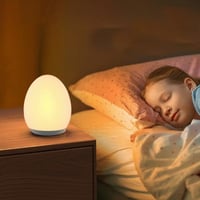 Dino Glow Egg – Soft Silicone Night Light with RGB Colors