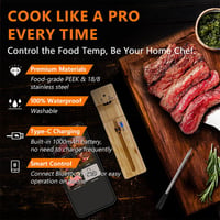SAKER® Wireless Smart Meat Thermometer