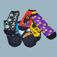 Halloween Style Socks (6 Pairs)