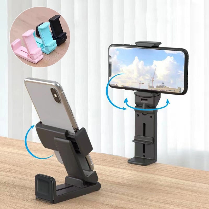 360 Degree Rotating Multifunctional Folding Retractable Phone Holder