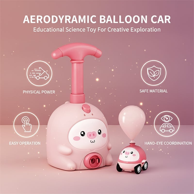 Air-Powered Car Toy