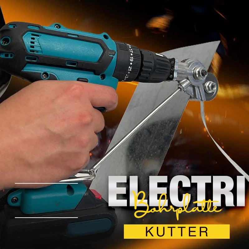 ✨🔥Schlussverkauf🔥✨Elektrische Bohrmaschine Schere Anbauschneider Nibbler
