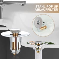 Versenkbarer Ablauffilter