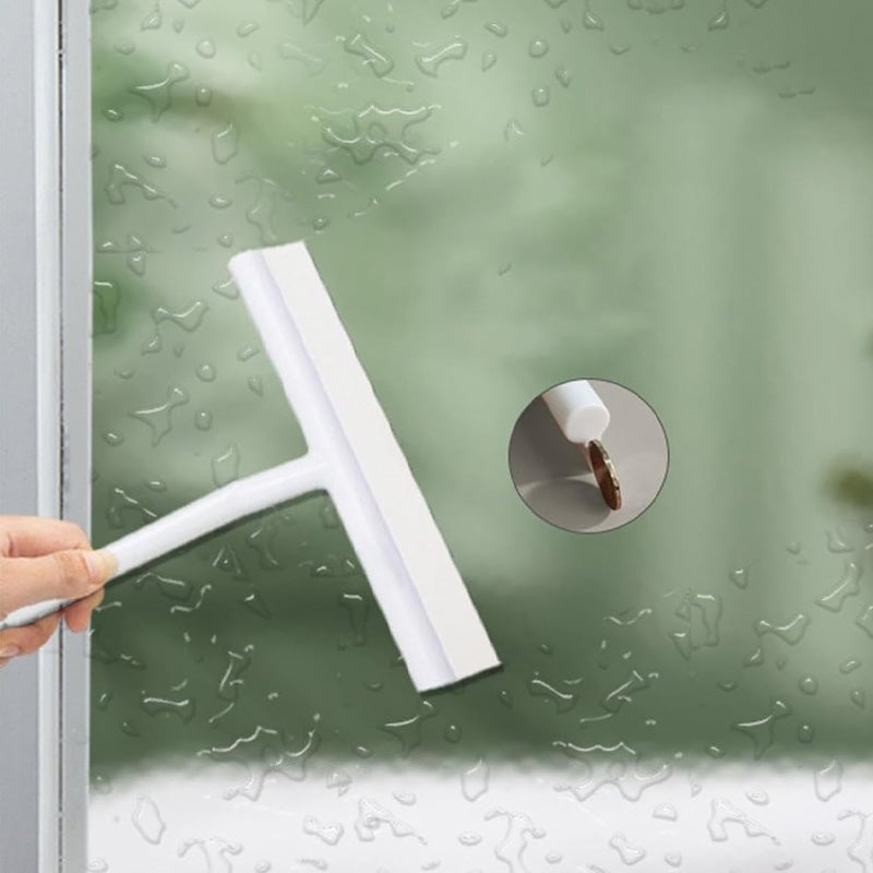 Rubber strip cleaning wiper