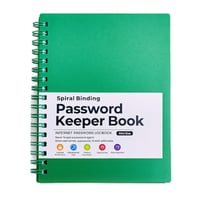 A6 Coil Password Keeper Book