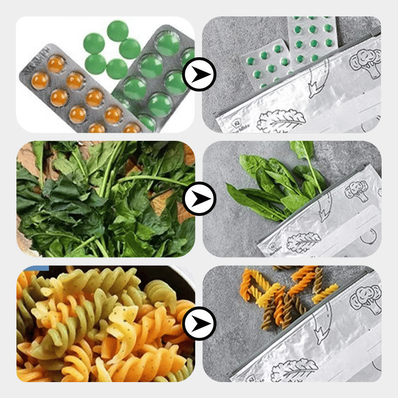 Aluminum Foil Antibacterial Sealing Bag (10 pcs)
