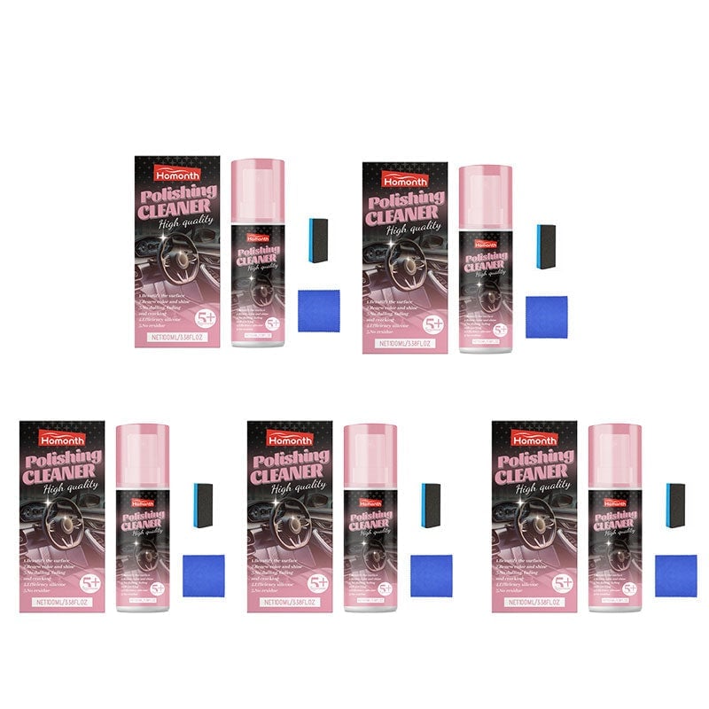 Reinigungs- und Poliermittel zur Autoinnenrenovierung