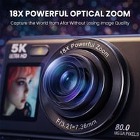 5K Dual Screen Digital Camera