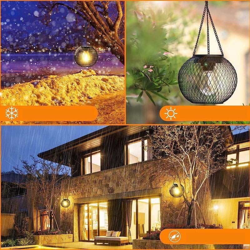 Solar Garden Lantern(2 PCS)