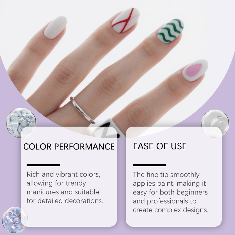 Nail Art Pens Set