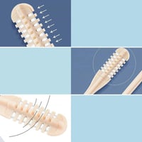 Draagbare 360° roterende neushaartrimmer met oorlepel