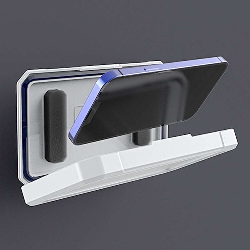 360° Rotating Foldable Telescopic Wall-Mounted Waterproof Phone Holder