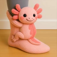 3D-gestrickte Tiersocken