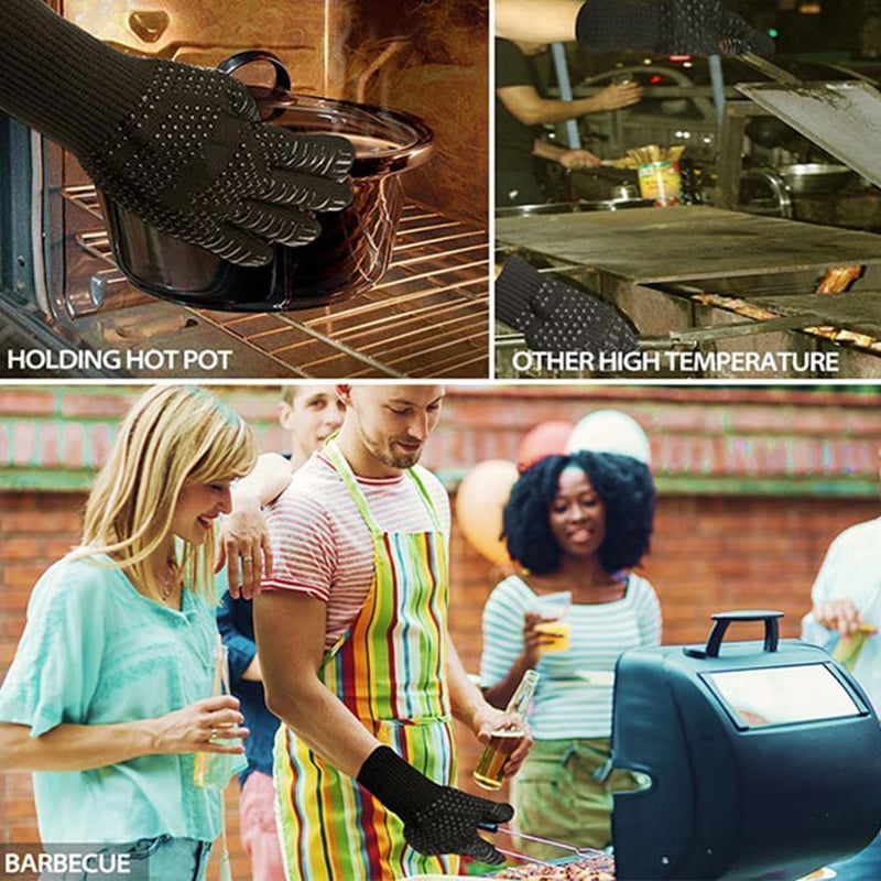 【sale】Hirundo® BBQ Heat & Cut Resistant Gloves