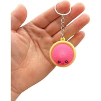 Light-Up Squeezable Steamed Bun Keychain