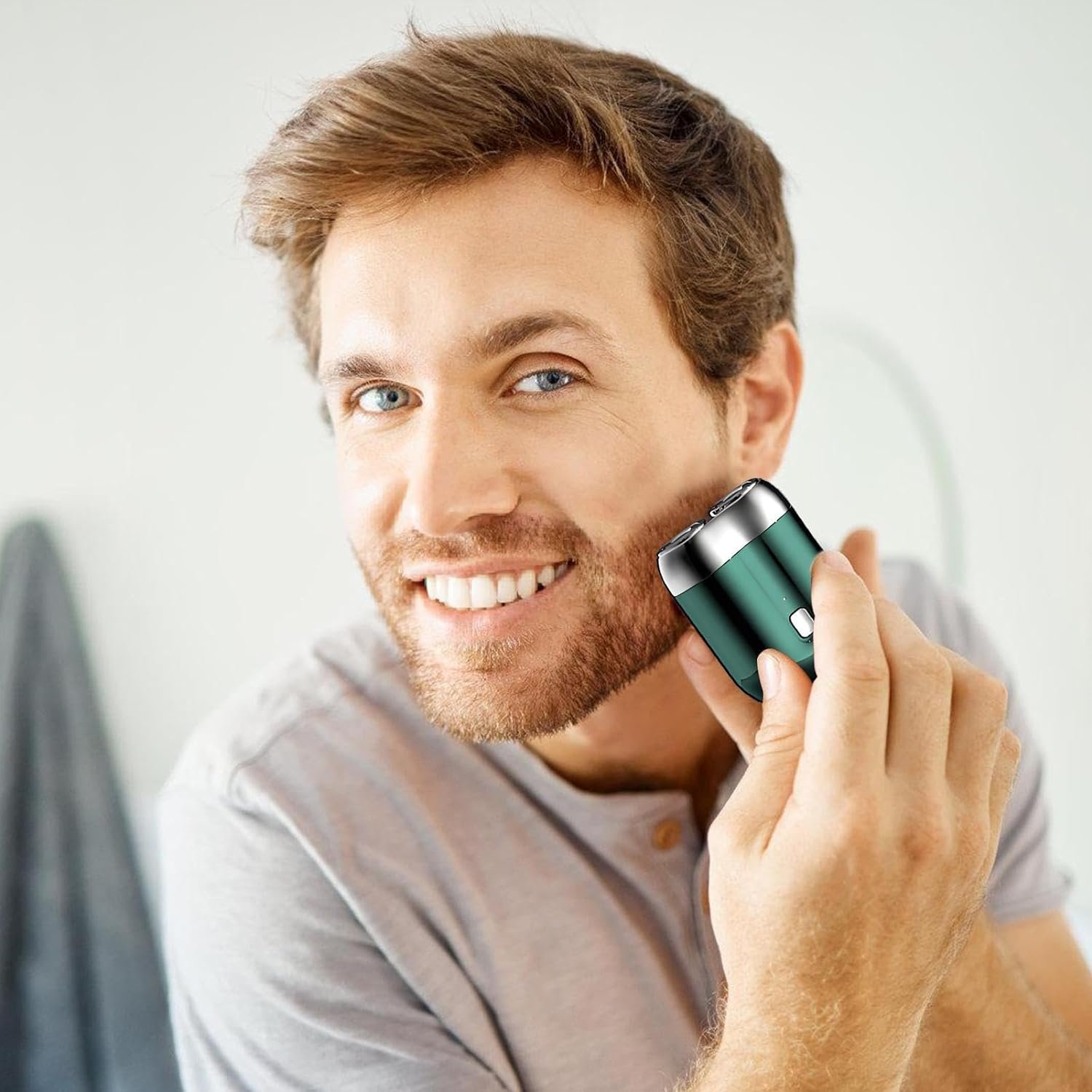 Uppladdningsbar vattentät kompakt elektrisk rakhyvel